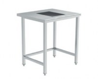 table antivibratoire inox et granit